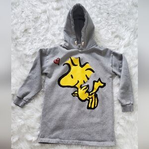 Last Price Drop! Zara Kids Collection Peanuts Gray Hoodie Size 13/14